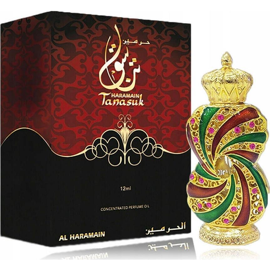 Al Haramain AL HARAMAIN Tanasuk Unisex Perfumed Oil 12ml-0